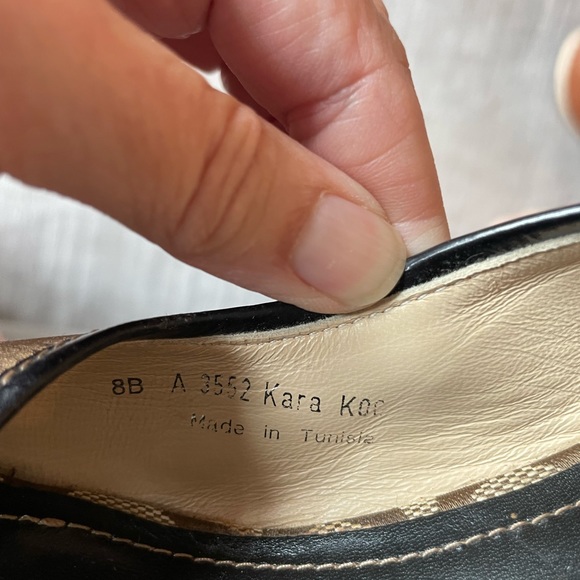 Coach Kara Brown Logo Espadrilles Wedge Sandals A3552 Size 8B Classic Versatile - Picture 5 of 6